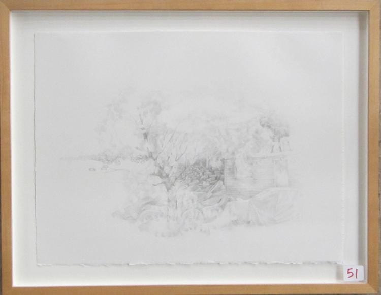 Kelly McLane comparable auction result: kelly mclane california born 1968 graphite on p