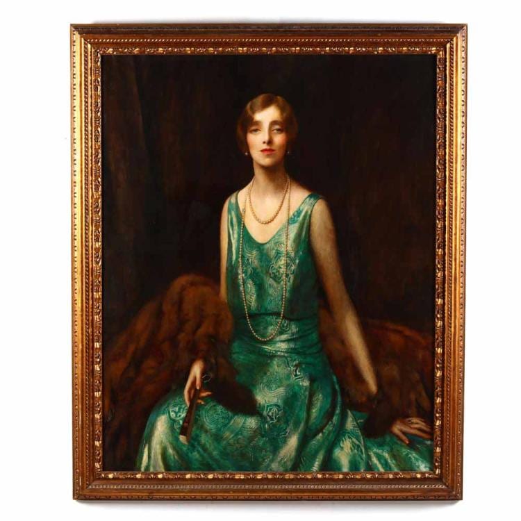 Frank Cadogan Cowper comparable auction result: frank cadogan cowper england 1877 1958 portrait of madame de jordanow