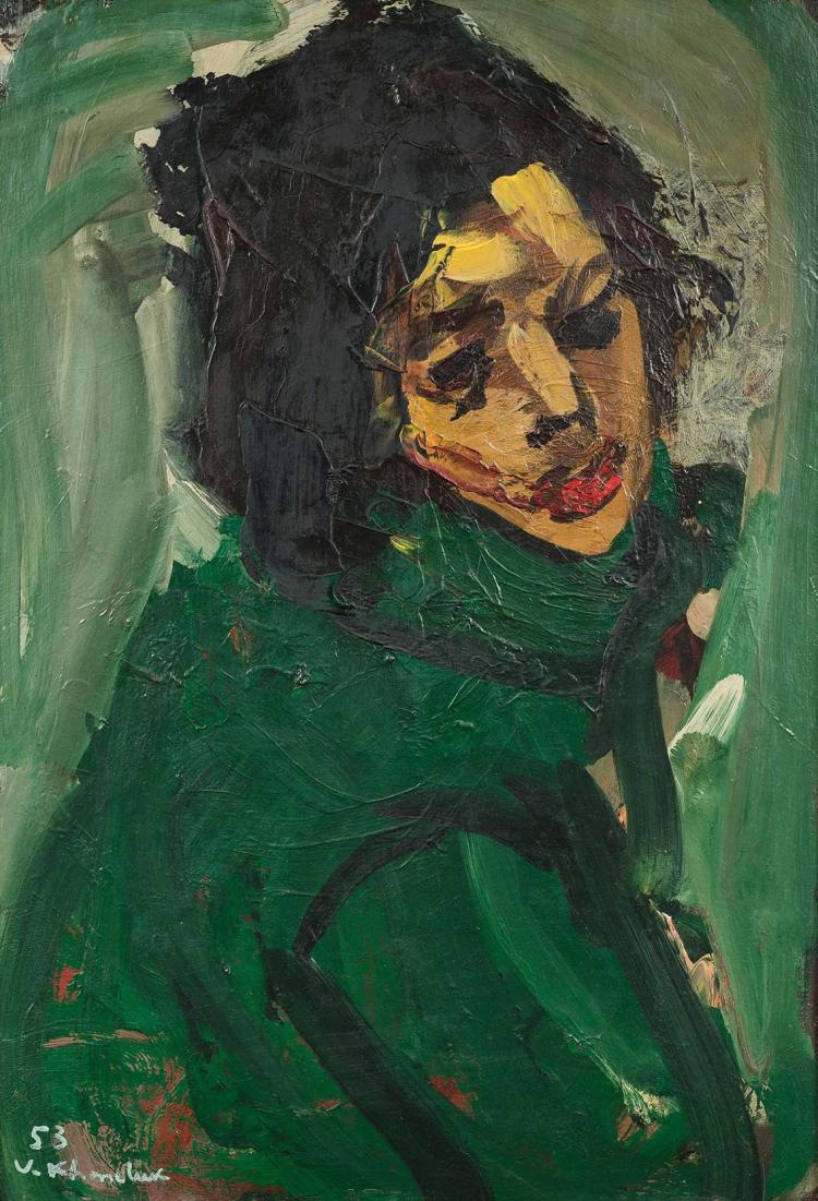 vassyl khmeluk berezivka 1903 paris 1987 · Leclere - Maison de ventes · 2017-12-04 Vasyl' Chmeljuk comparable auction result: vassyl khmeluk berezivka 1903 paris 1987