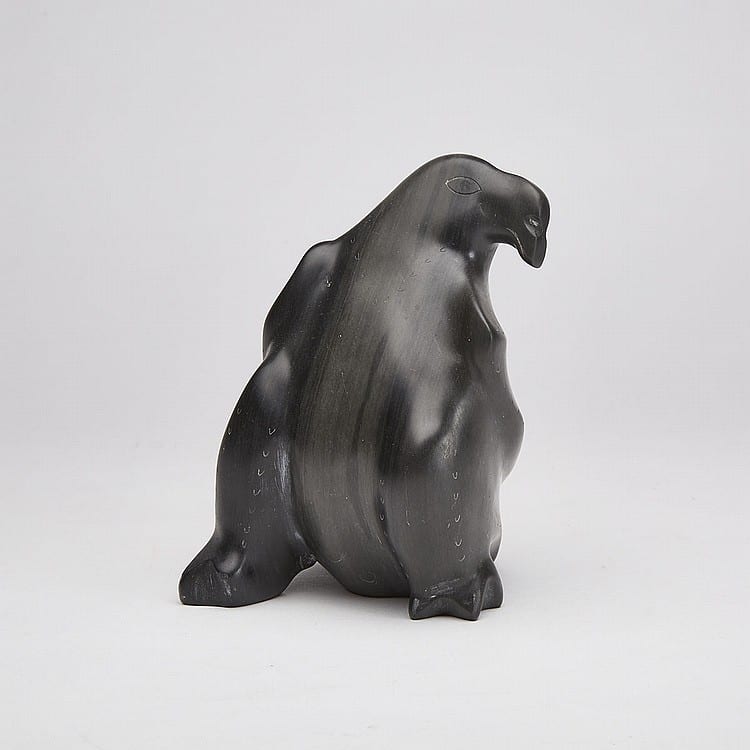 Davidee Kavik comparable auction result: davidee kavik 1915 d hawk stone 7 5 x 5 x 5 in 190 5 x 12 7 x 12 7 cm