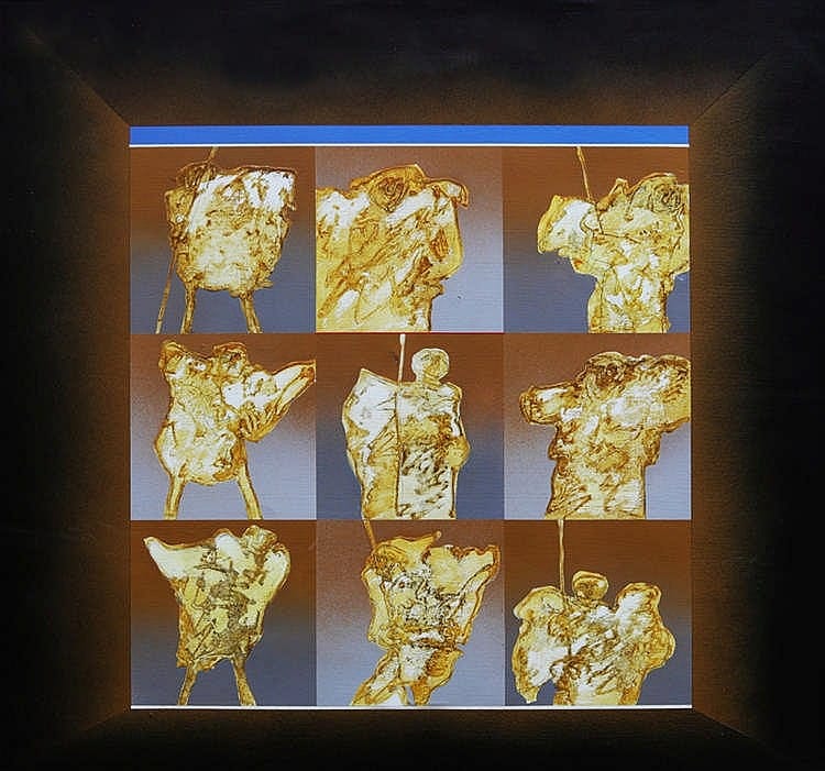 Benedicto Cabrera (b.1942) Nine figure studies (Sabel) comparable sale