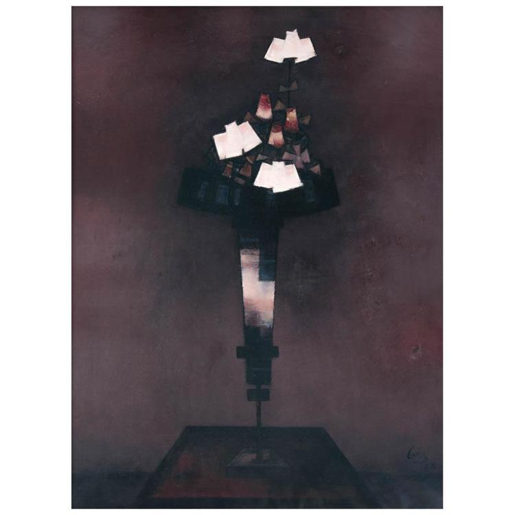 antonio rodriguez luna rosas signed and dated 1965 on the front and on the reverse oil on canvas 102 x 76 5 cm 40 1 x 30 1 inc · Morton Subastas · 2017-11-30 Antonio Rodriguez Luna comparable auction result: antonio rodriguez luna rosas signed and dated 1965 on the front and on the reverse oil on canvas 102 x 76 5 cm 40 1 x 30 1 inc
