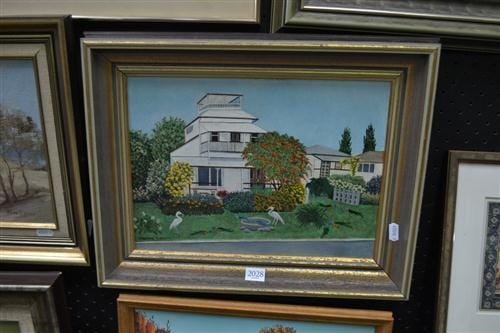 margery dennis birds in the bush oil on board 24 5 x 34cm signed lower left · Lawsons · 2017-11-23 Margery Dennis comparable auction result: margery dennis birds in the bush oil on board 24 5 x 34cm signed lower left