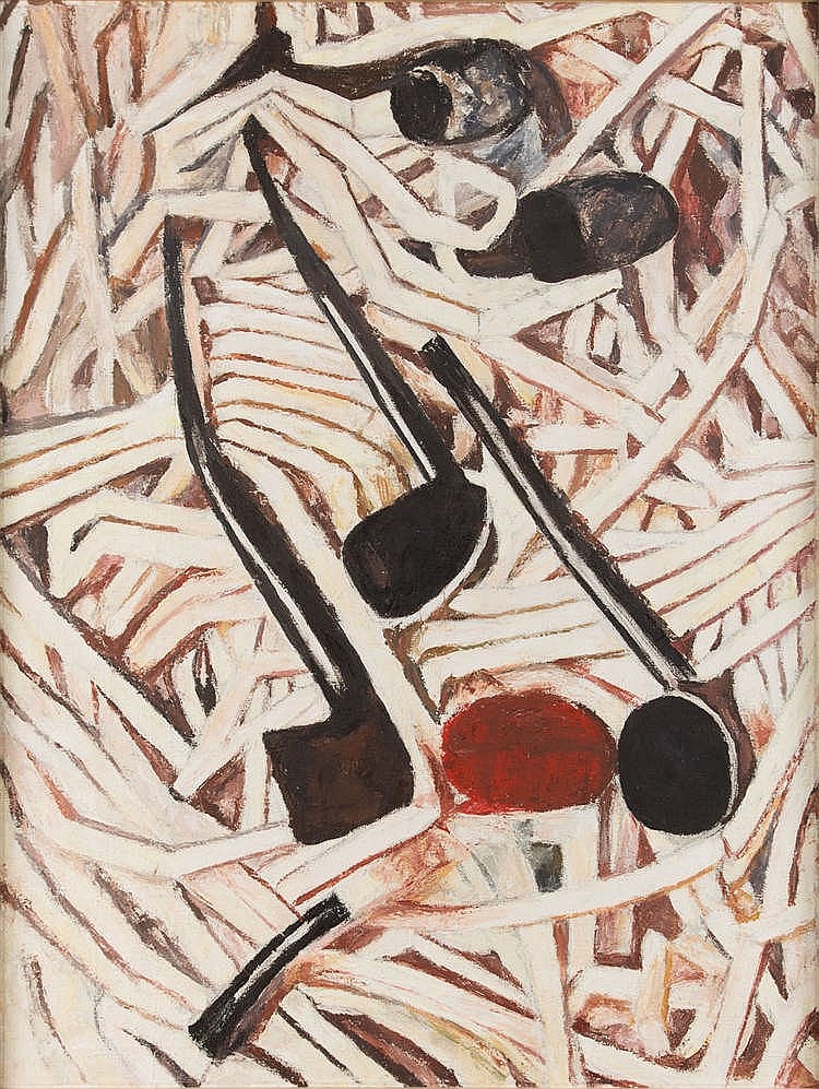 Jadwiga Maziarska comparable auction result: jadwiga maziarska 1913 2003 untitled 1989