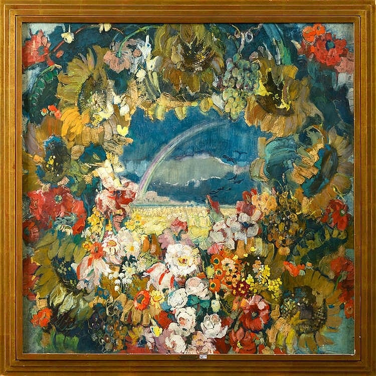 Victor Creten comparable auction result: tableaux