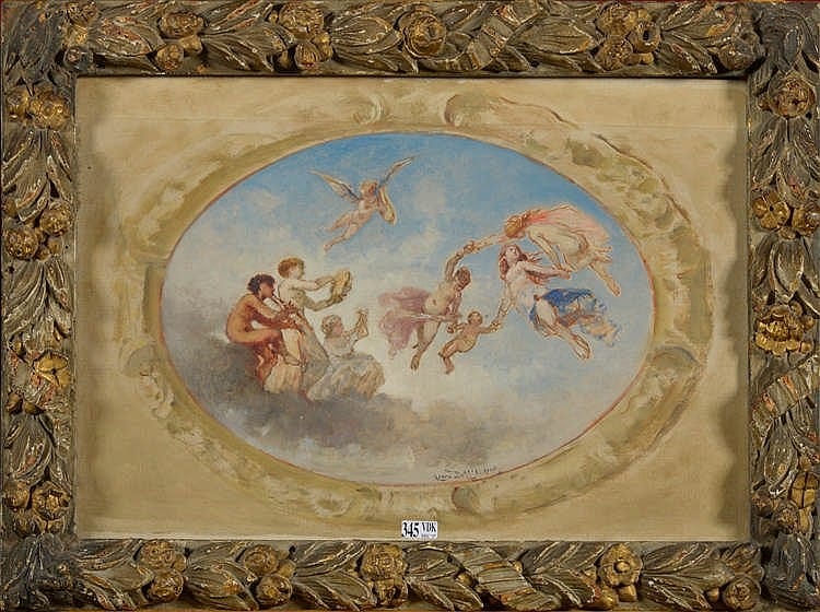 Cesare Dell'Acqua comparable auction result: tableaux
