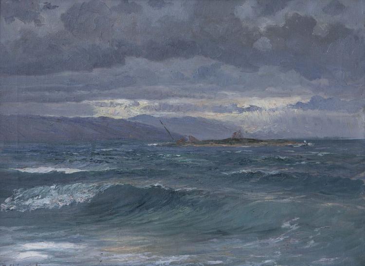 Menci Clement Crncic comparable auction result: menci clement crncic 1865 1930 sirocco