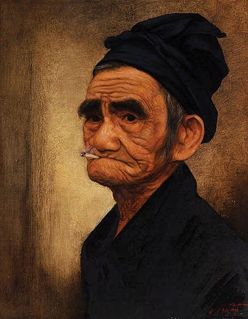 Kok Poo (b. Ambarawa, C. Java, 1937) Kakek comparable sale