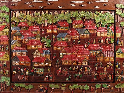 Amrus Natalsya (b. Medan, N. Sumatra, 1933) Kampung Baru comparable sale