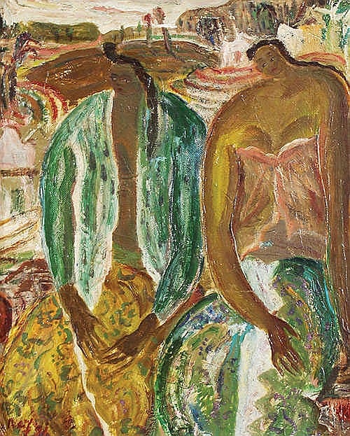 Arifien ˜Neif' (b. Surabaya, E. Java, 1955) Bunga-bunga Desa comparable sale