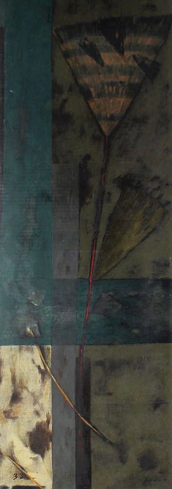 Saftari (b. Payakumbuh, W Sumatra 1971) Komposisi Bidang dan Pohon-pohon comparable sale