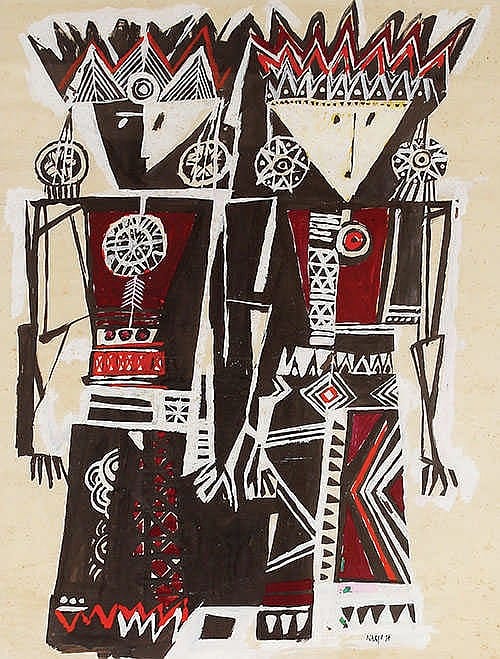 Sunaryo (b. Banyumas, C. Java, 1943) Imaji Irian comparable sale