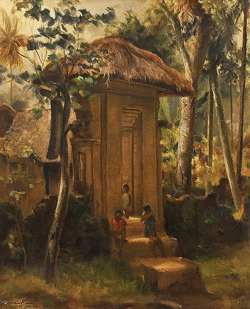 Kok Poo (b. Ambarawa, C. Java, 1937) Kehidupan di Bali comparable sale