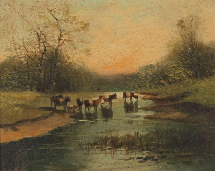 mary elizabeth king 1899 1991 oil on canvas · Dirk Soulis Auctions · 2017-12-10 Mary Elizabeth King comparable auction result: mary elizabeth king 1899 1991 oil on canvas