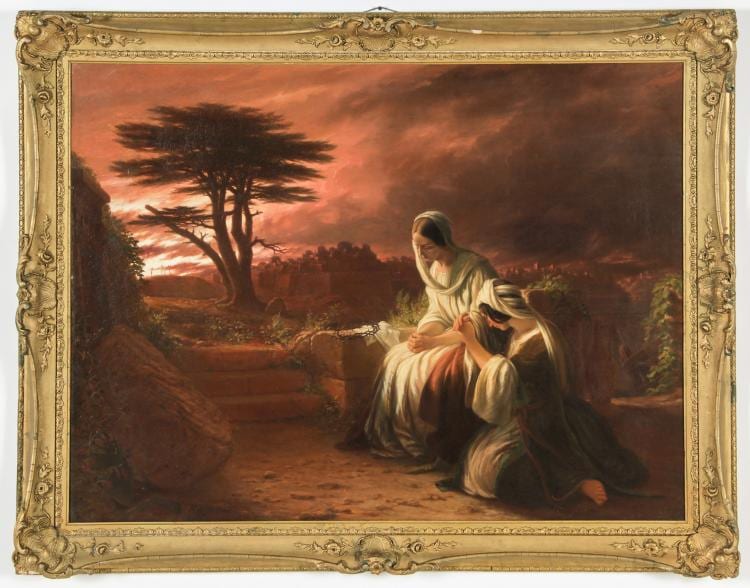 Robert Walter Weir comparable auction result: robert walter weir 1803 1889 the two marys at the sepulcher