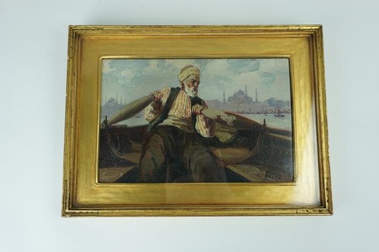 Halid Naci comparable auction result: halid naci persia 1875 1927