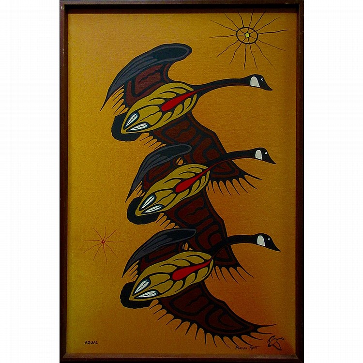 Norman Knott comparable auction result: norman knott indigenous 1945 2003 equal acrylic on canvas titled lower left signed lower right 36 x 24 in 91 4 x 61 cm