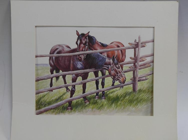 dan muller where the grass is alway lithograph · J Levine Auction & Appraisal LLC · 2017-12-17 Dan Muller comparable auction result: dan muller where the grass is alway lithograph
