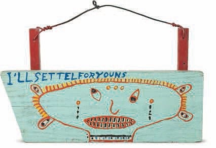 Albert Mertz comparable auction result: albert mertz 1905 1988 an assembled group of four signs paint on wood and