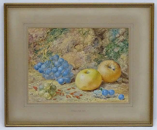 Thomas Frederick Collier comparable auction result: thomas frederick collier 1823 1885 irish watercolour still life with r