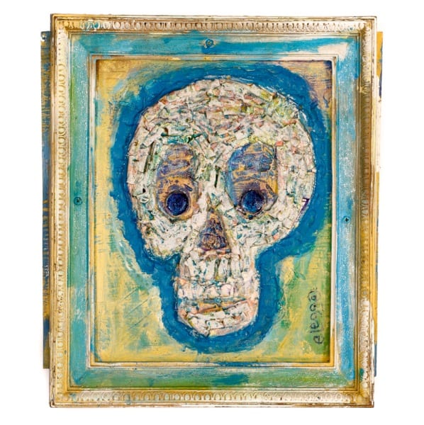 eric legge untitled skull mixed media · Ahlers & Ogletree Inc. · 2018-01-06 Eric Legge comparable auction result: eric legge untitled skull mixed media