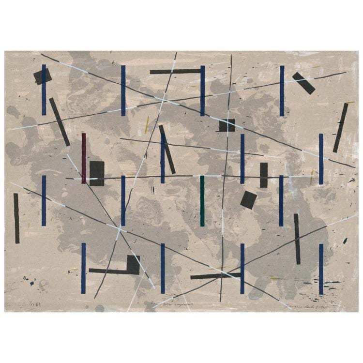 Francisco Castro Leñero comparable auction result: francisco castro le ero territorios ocupados from the series diez artistas en la ciudad signed and dated 95 screenprint i xx p