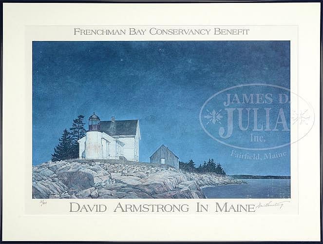 david b armstrong american 1947 1998 lot of five works · James D. Julia · 2018-02-08 David B. Armstrong comparable auction result: david b armstrong american 1947 1998 lot of five works