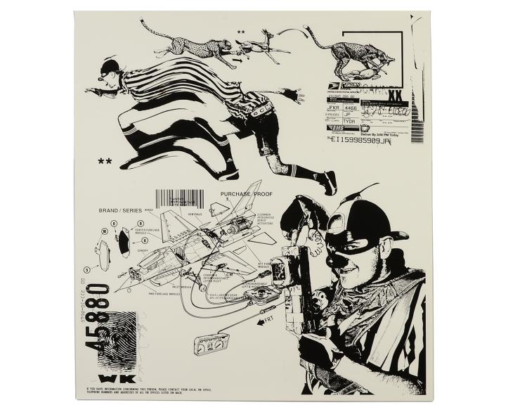 WK INTERACT comparable auction result: wk interact untitled screen print