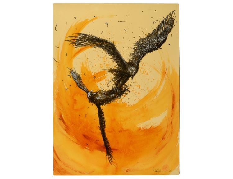 DALeast comparable auction result: daleast defoliation f silkscreen