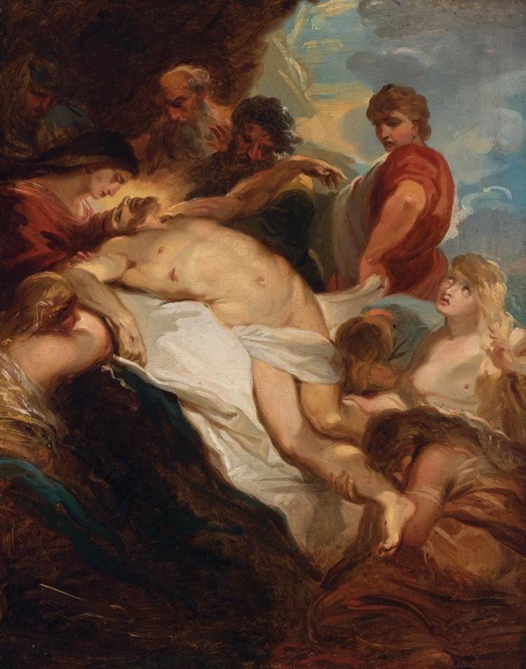 Jean-Baptiste Deshays comparable auction result: attributed to jean baptiste henri
