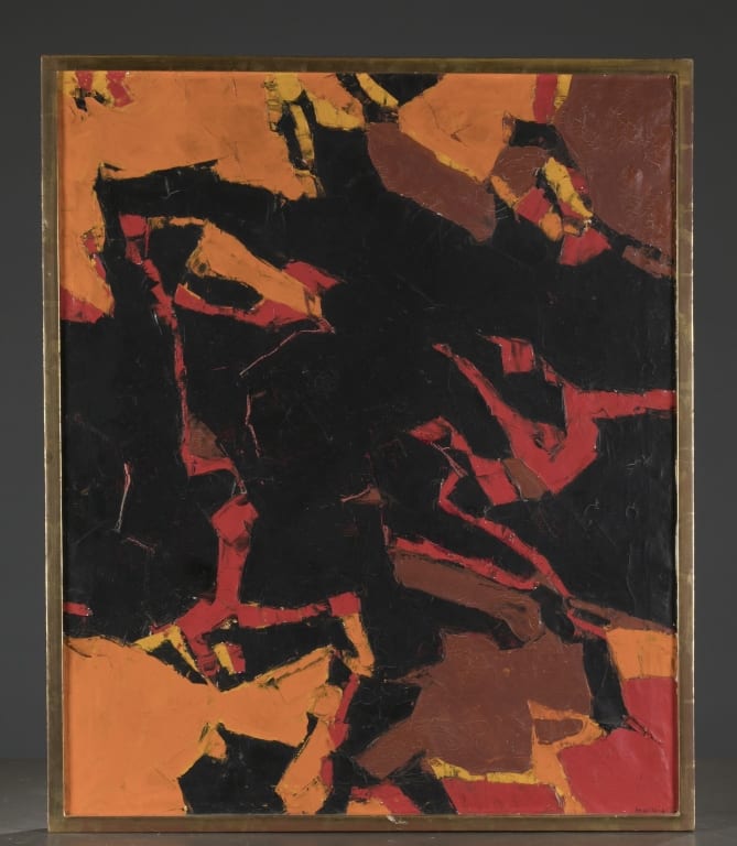 Marcelle Maltais comparable auction result: marcelle maltais untitled abstract o c