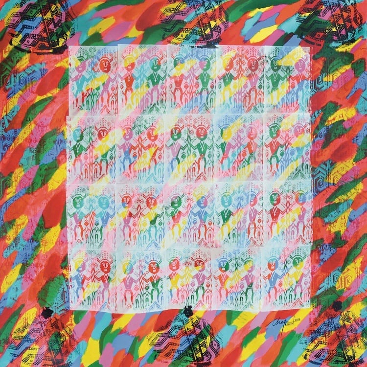 Kelvin Chap comparable auction result: kelvin chap b indonesia 1975 colours of unity 2016