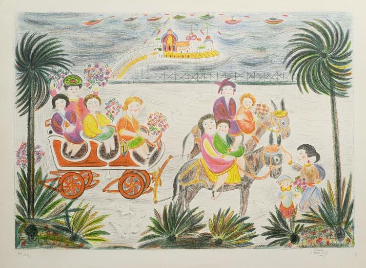 Emile Crociani comparable auction result: emile crociani 1902 1980 la promenade
