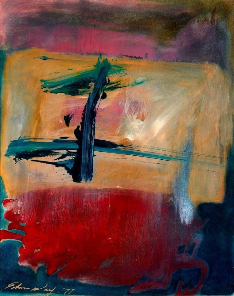 John Way comparable auction result: john way wei letang 1921 2012 chinese artist