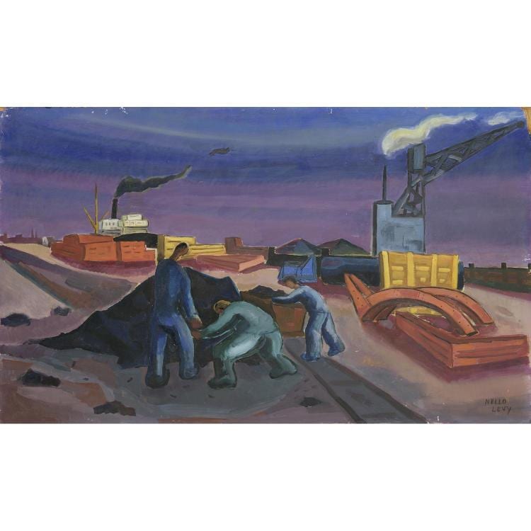 nello levy 1921 1992 chantiers 1953 · Tajan · 2018-02-08 Nello Levy comparable auction result: nello levy 1921 1992 chantiers 1953