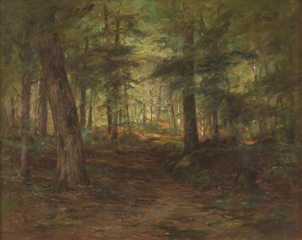 Roswell Morse Shurtleff, Landscape, oil/canvas sold by Toomey & Co. Auctioneers, lot 699 — auction record photograph