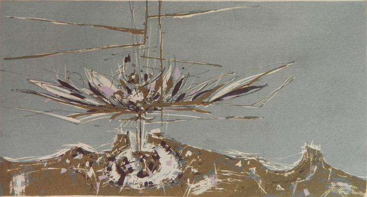 Robert Graham Dryden Alexander comparable auction result: robert alexander silkscreen