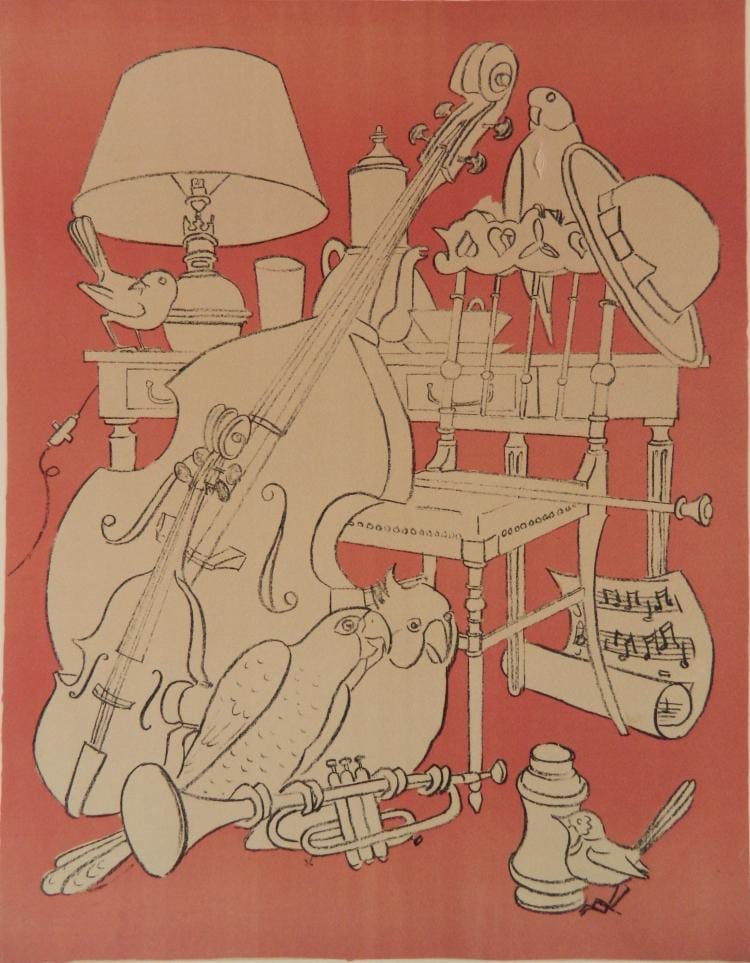 Dennis Paul Noyer comparable auction result: dennis paul noyer lithograph