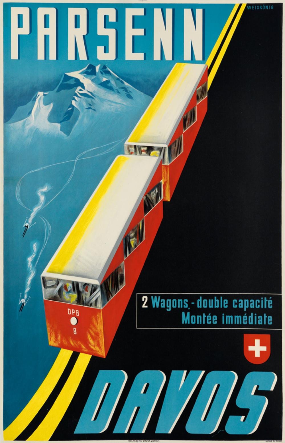 Werner Weiskönig comparable auction result: werner weisk nig 1907 1982 parsenn davos 1937 40x25 inches 102x65 cm wolfsberg zurich