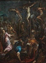 Andrea Vicentino comparable auction result: andrea vicentino vicenza 1542 1617 venice the crucifixion