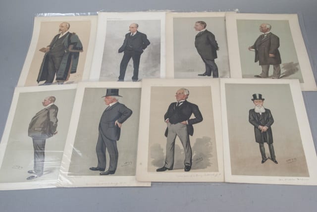 19th Century Vanity Fair SPY Lithography Prints sold by Greenwich Auction, lot 580 — auction record photograph