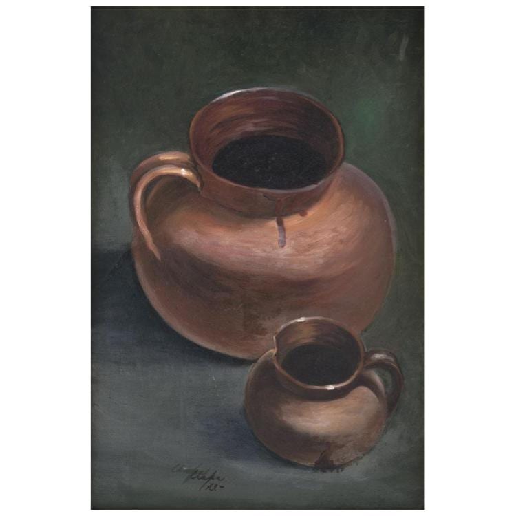 Martha Chapa comparable auction result: martha chapa untitled signed and dated 73 oil on canvas 62 x 42 cm 24 4 x 16 5 inches