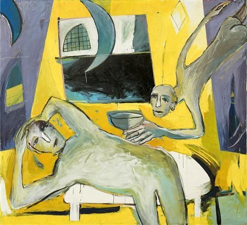 Barbara Licha comparable auction result: barbara licha xx visit 1993 167 x 152cm