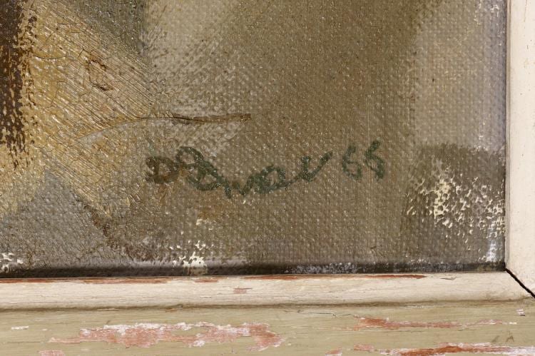 Samuel Dodwell comparable auction result: samuel dodwell british 1909 1990 untitled 1966 oil on canvas impressionistic landscape signed and dated front 60 5 x 91cm
