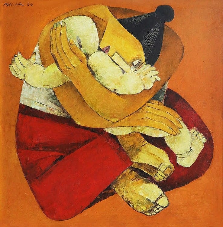 Ang Kiukok (1931-2005) Mother and Child comparable sale