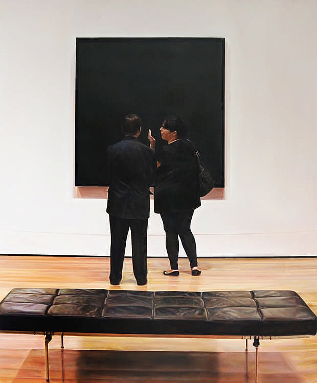 Annie Cabigting (b.1971) Black (After Ad Reindhardt at the Moma) comparable sale