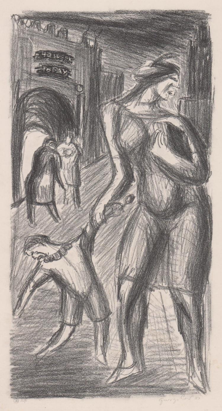 George (1834) Cox comparable auction result: george cox lithograph dated 1932