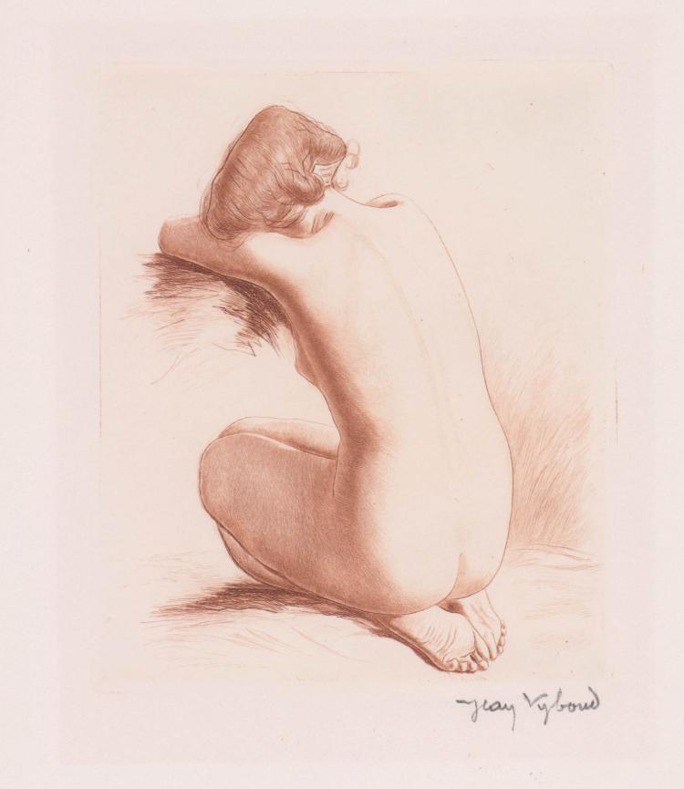 jean vyboud 1872 1944 etching · Grant Zahajko Auctions, LLC · 2018-03-03 Jean Vyboud comparable auction result: jean vyboud 1872 1944 etching