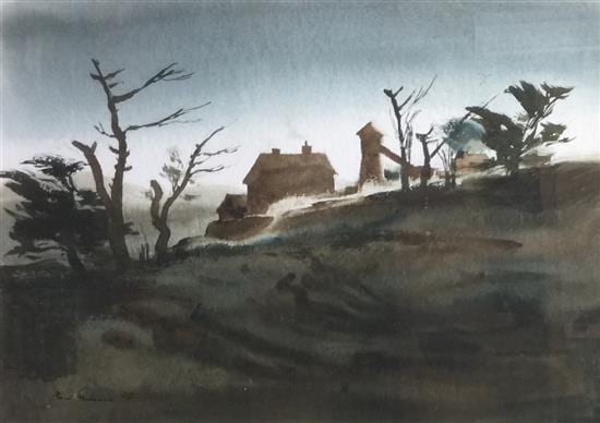 frank mcnamara 1916 1955 evening kiama 1945 watercolour · Theodore Bruce Auctioneers & Valuers · 2018-02-24 Frank McNamara comparable auction result: frank mcnamara 1916 1955 evening kiama 1945 watercolour