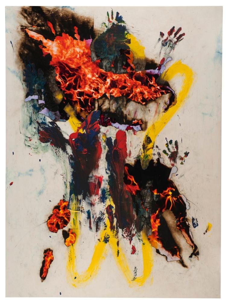 Korakrit Arunanondchai comparable auction result: korakrit arunanondchai untitled